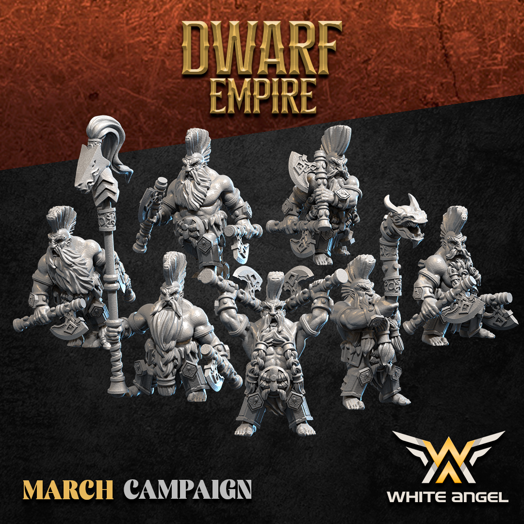 Dragon Killer, Dwarf Empire, White Angel Miniatures
