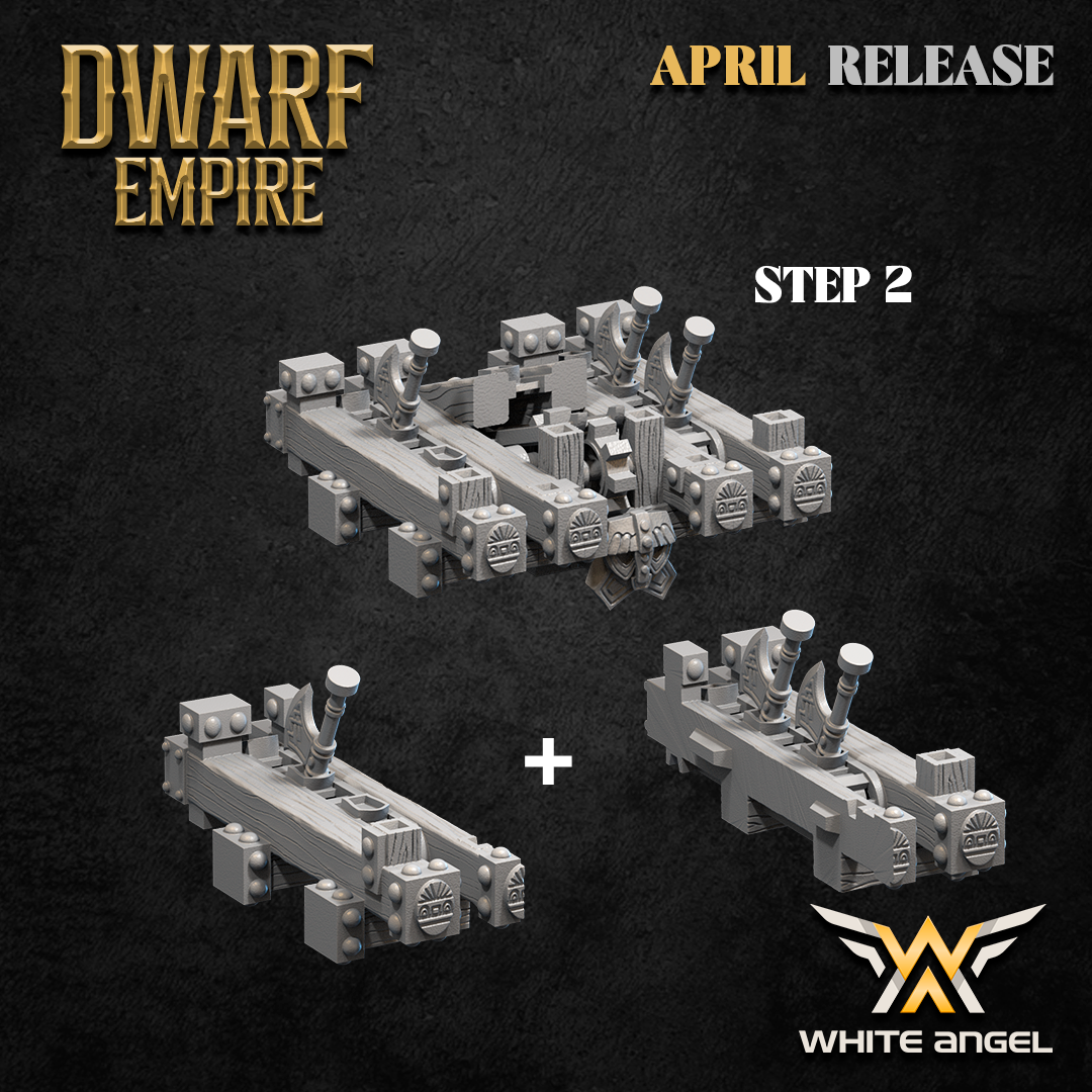 Dwarf Axe Machine, Dwarf Empire - White Angel Miniatures - Image 4