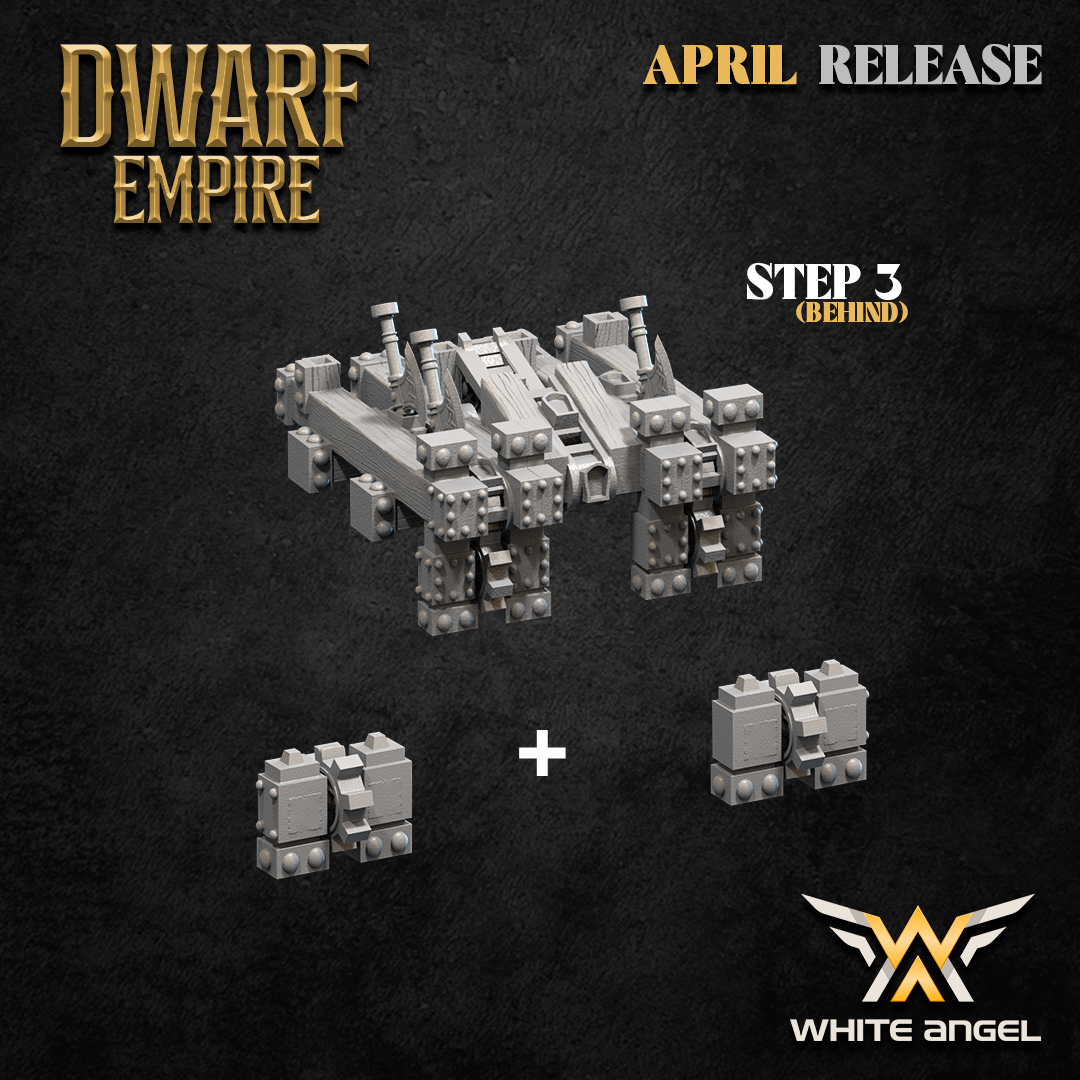 Dwarf Axe Machine, Dwarf Empire - White Angel Miniatures - Image 5