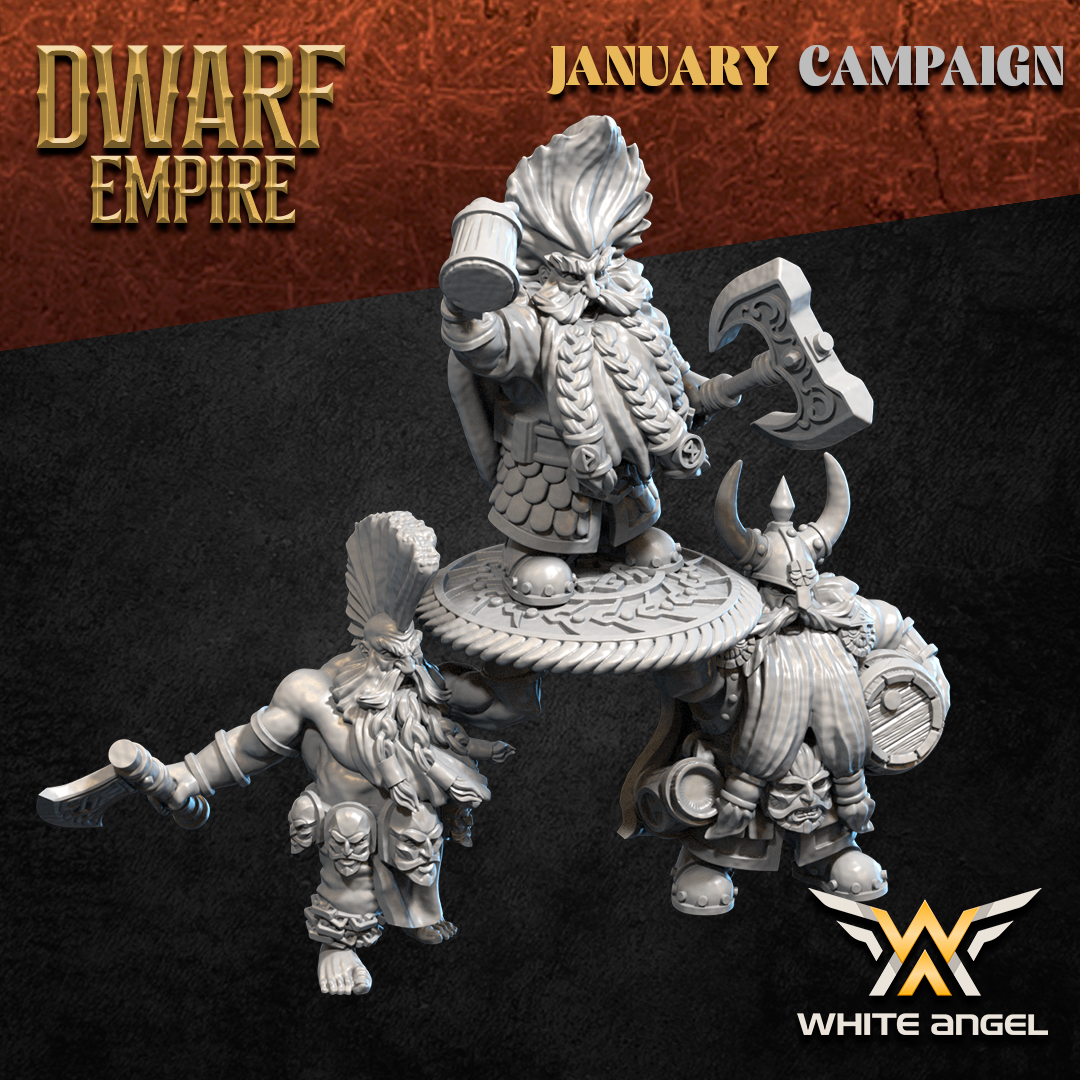 Dwarf Party – Dwarf Empire – White Angel Miniatures - Image 3