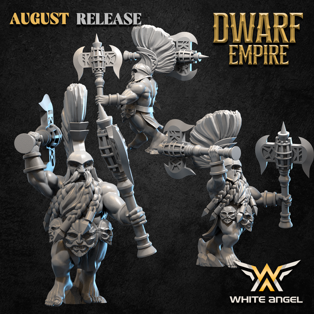 Guard of Flames Unit – Dwarf Empire – White Angel Miniatures - Image 3