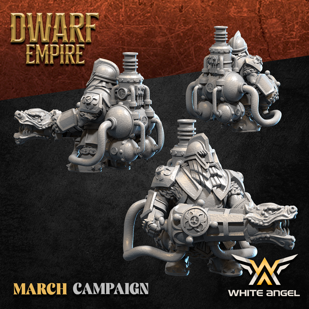Iron Elite Dragon – Dwarf Empire – White Angel Miniatures - Image 5