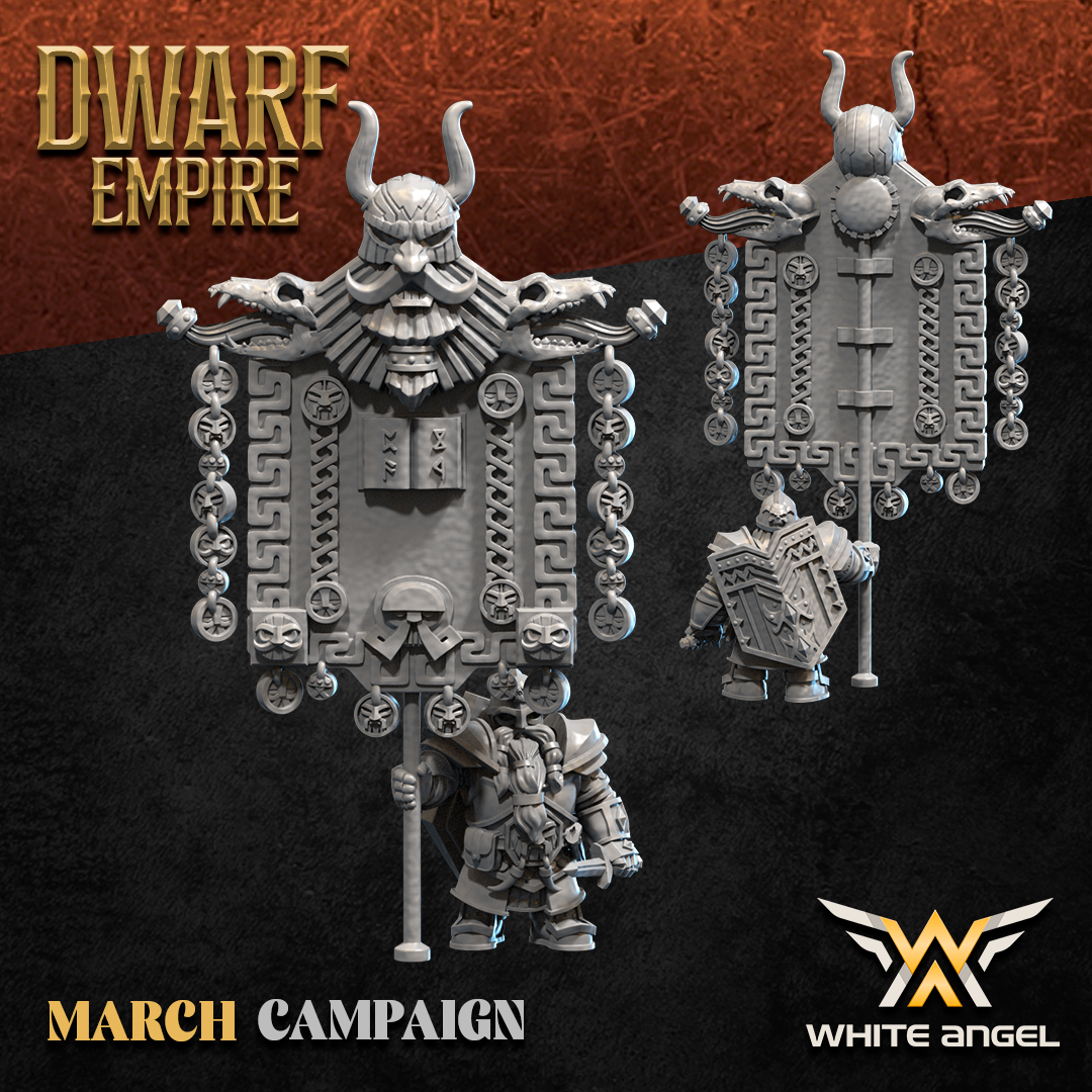 Oriental Pikedwarf, Dwarf Empire, White Angel Miniatures - Image 2