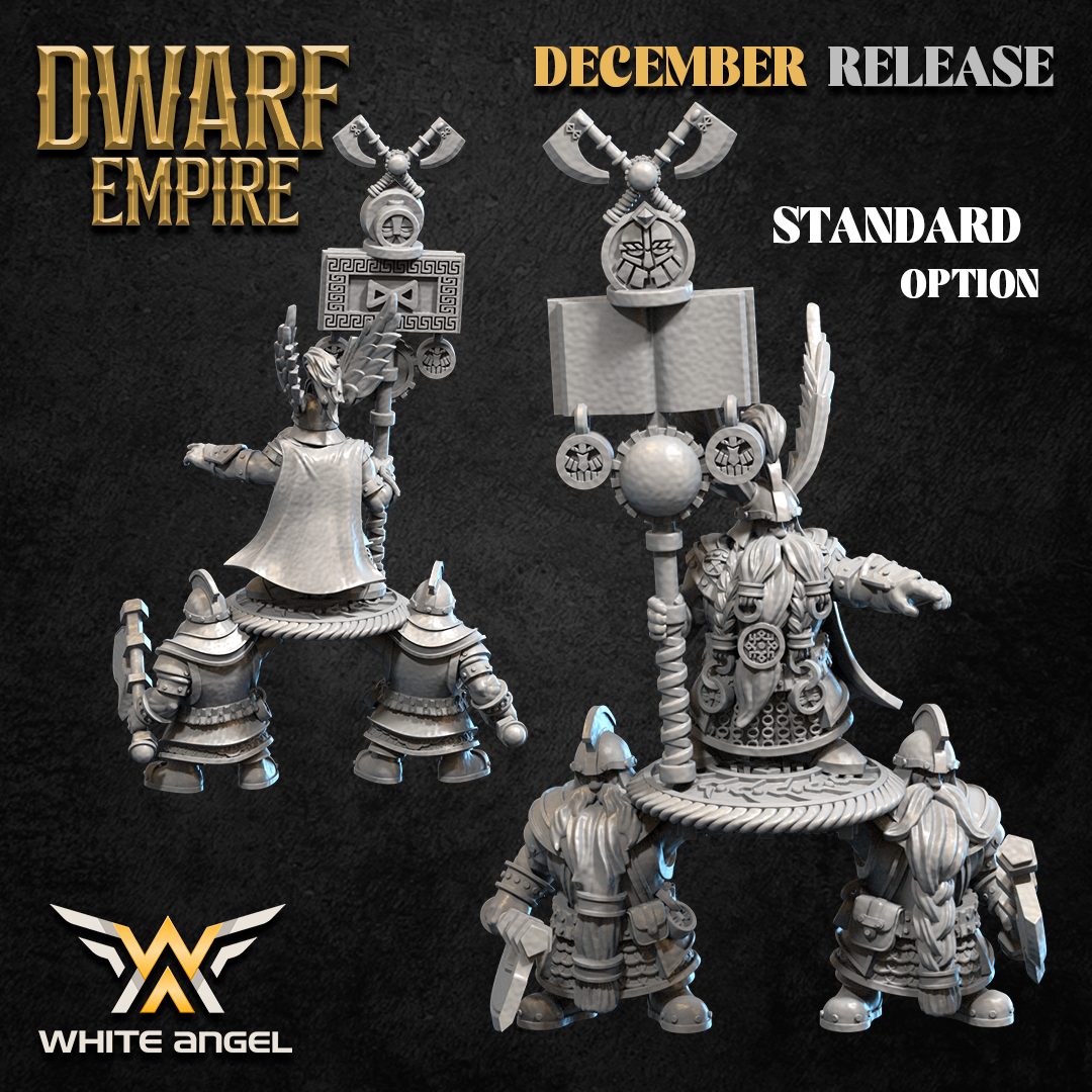 The Great Dwarf Chief, Dwarf Empire - White Angel Miniatures - Image 5