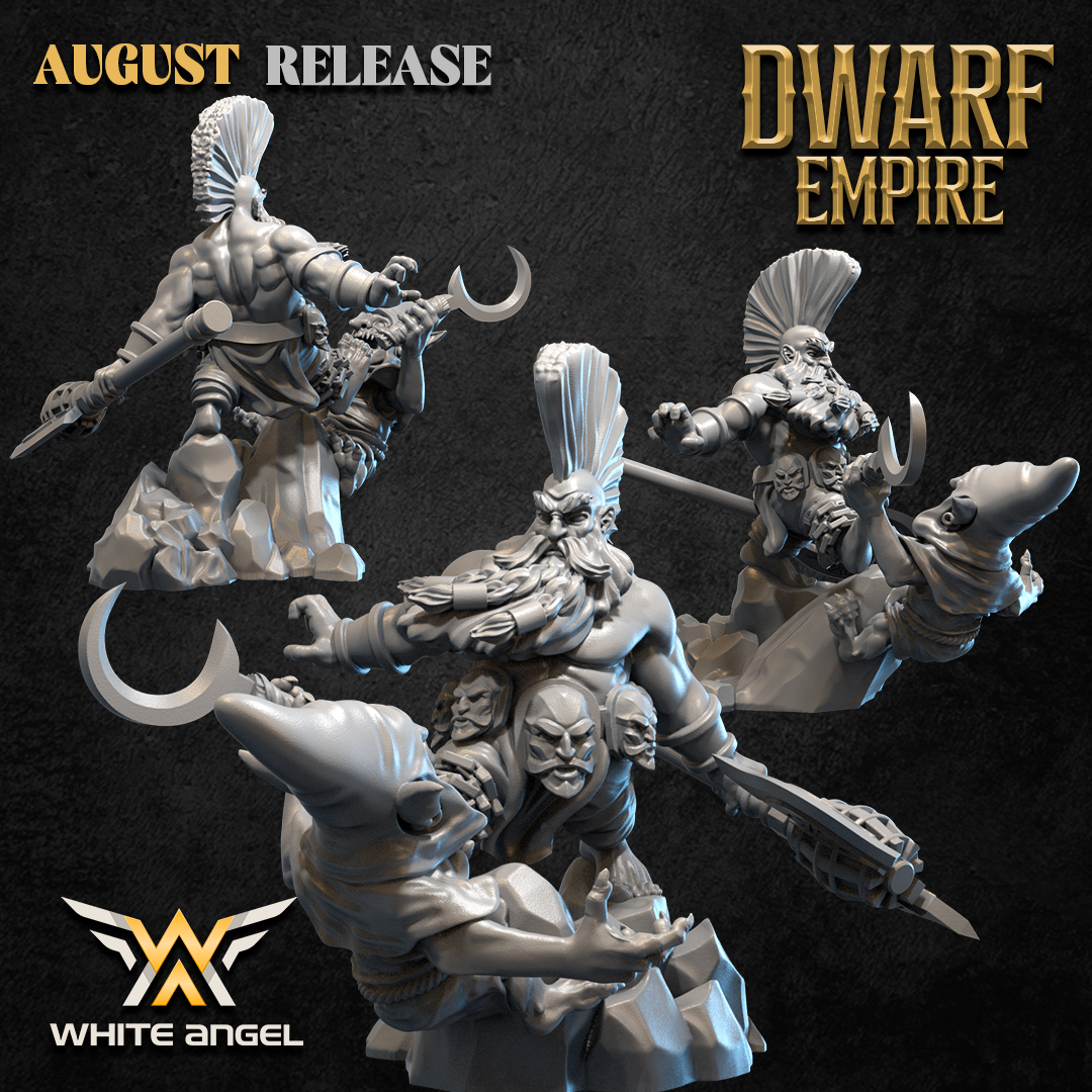The Master Killer Vengeance, Dwarf Empire - White Angel Miniatures