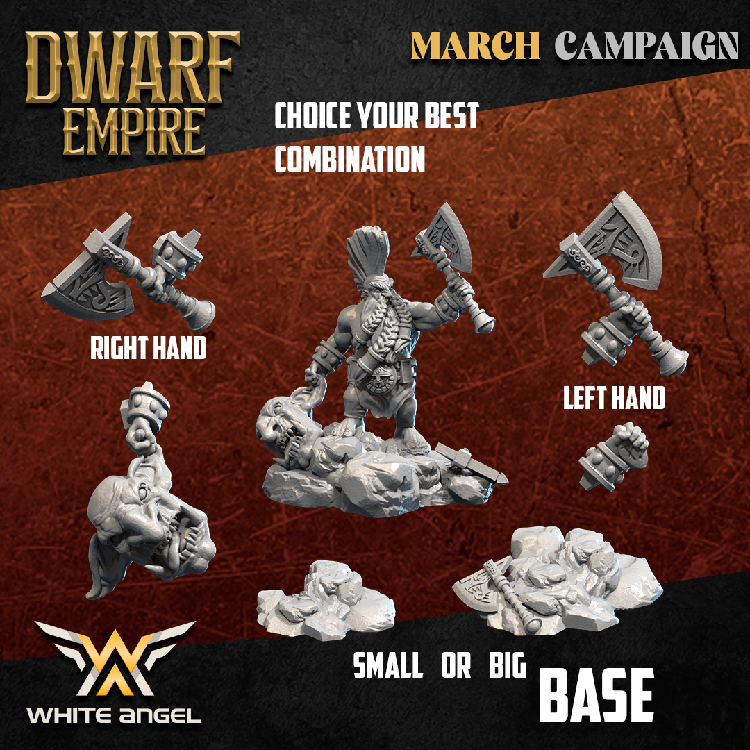 Troll Killer, Dwarf Empire - White Angel Miniatures - Image 7