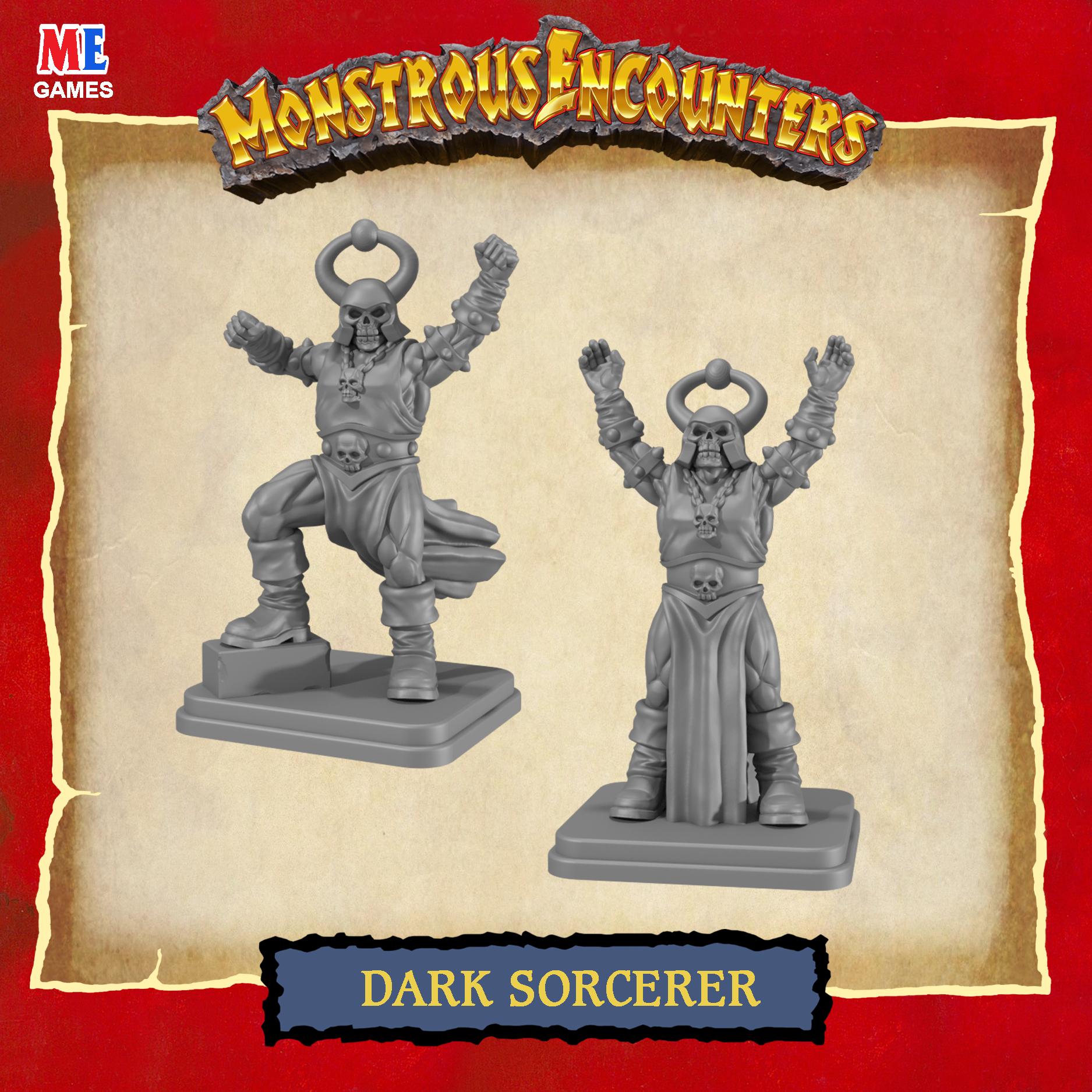 Classic Dark Sorcerer, HQ- Monstrous Encounters