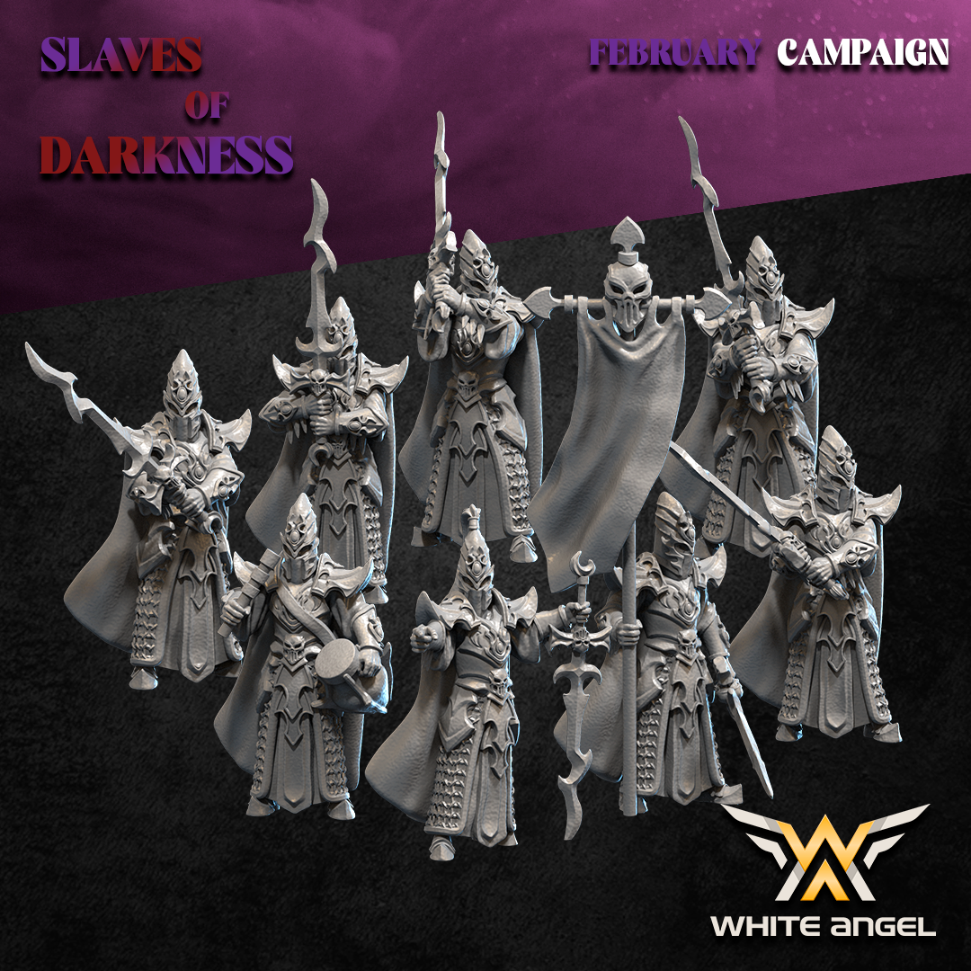 Dark Death Guard, Slaves of Darkness, White Angel Miniatures - Image 2