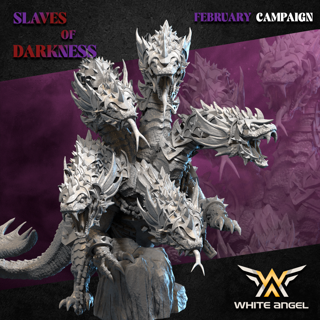 Dark Heavy Hydra, Slaves of Darkness- White Angel Miniatures