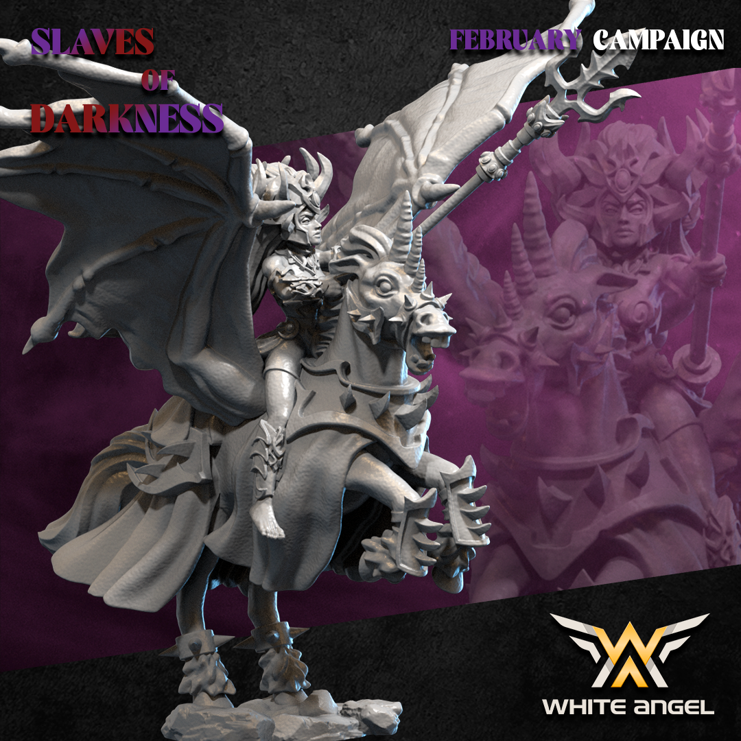 Dark Mother Pegasus, Slaves of Darkness- White Angel Miniatures