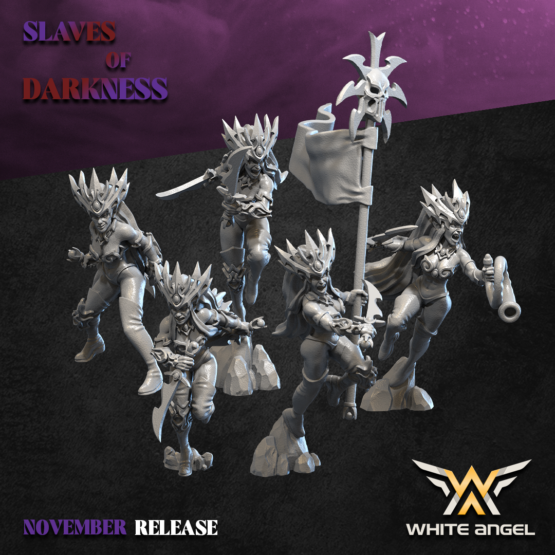 Daughters of the Shadow Realm, Slaves of Darkness, White Angel Miniatures - Image 8