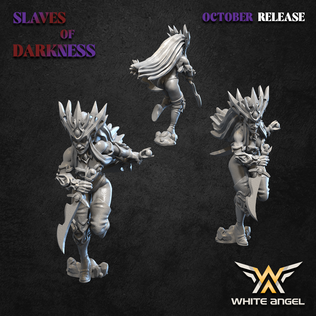 Daughters of the Shadow Realm, Slaves of Darkness, White Angel Miniatures - Image 11