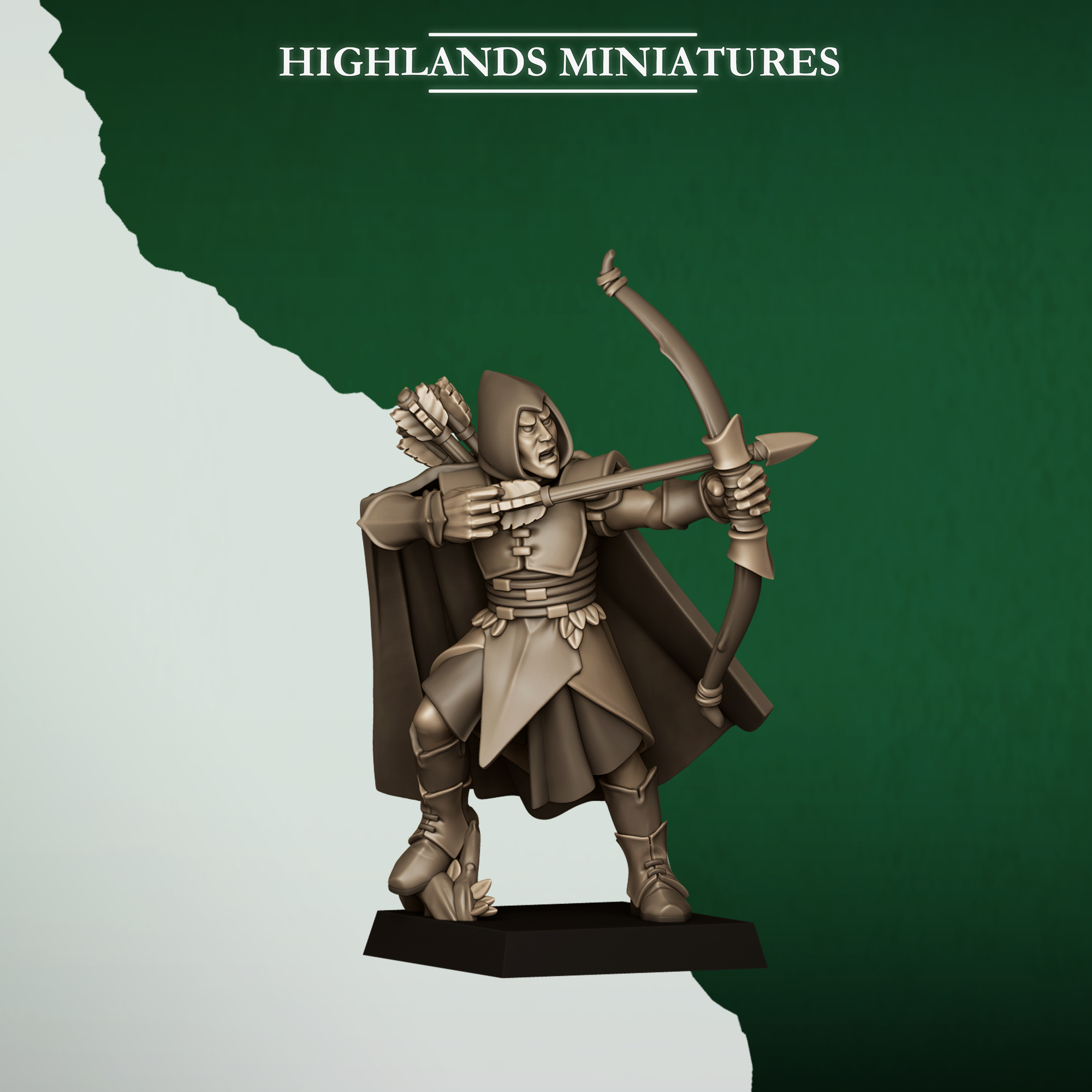 Feral Archers, Feral Elves - Highlands Miniatures - Image 9
