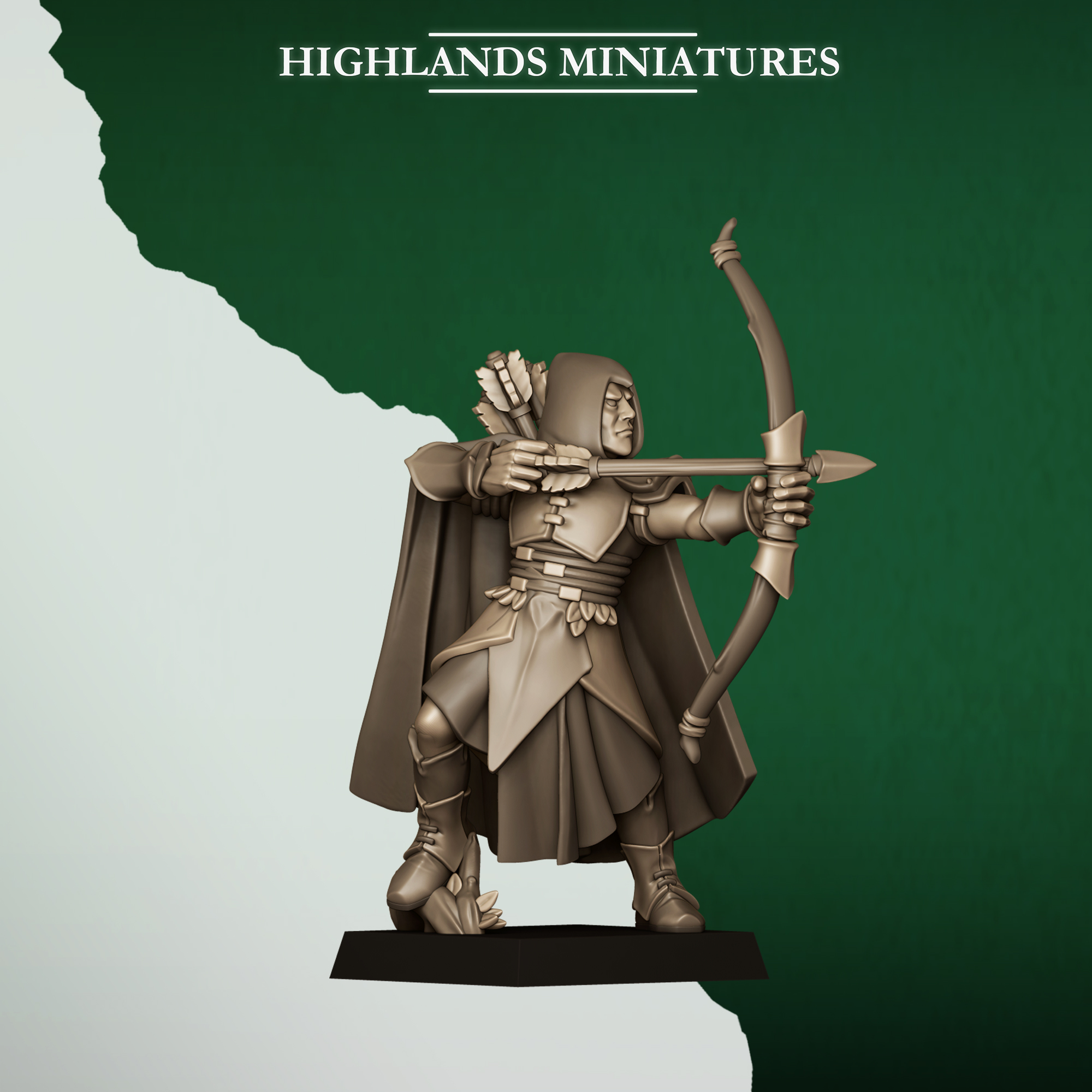 Feral Archers, Feral Elves - Highlands Miniatures - Image 10