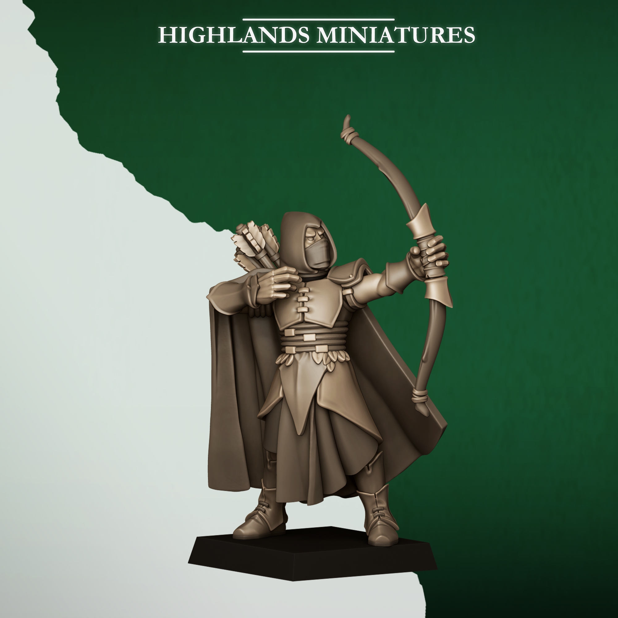 Feral Archers, Feral Elves - Highlands Miniatures - Image 11