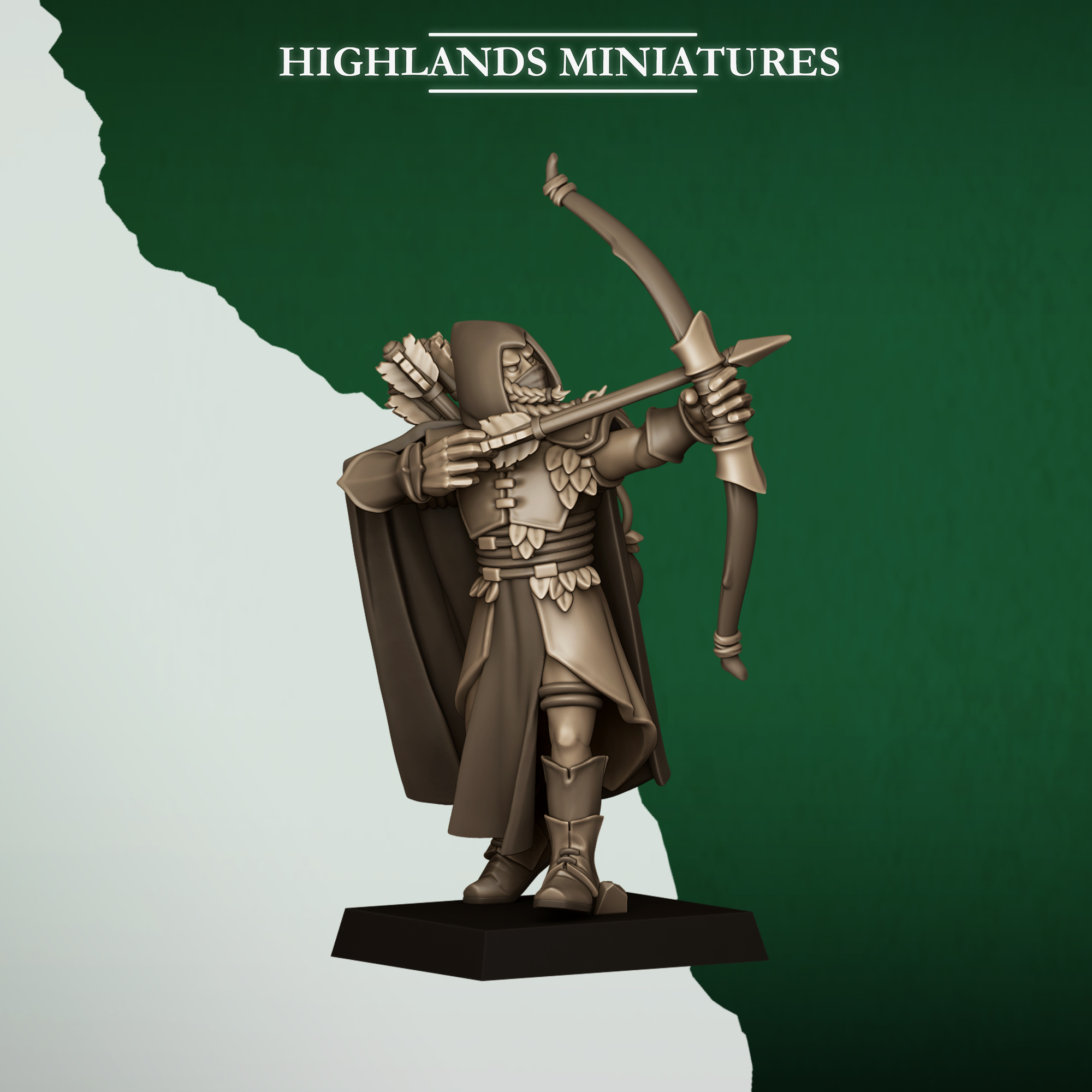 Feral Archers, Feral Elves - Highlands Miniatures - Image 12