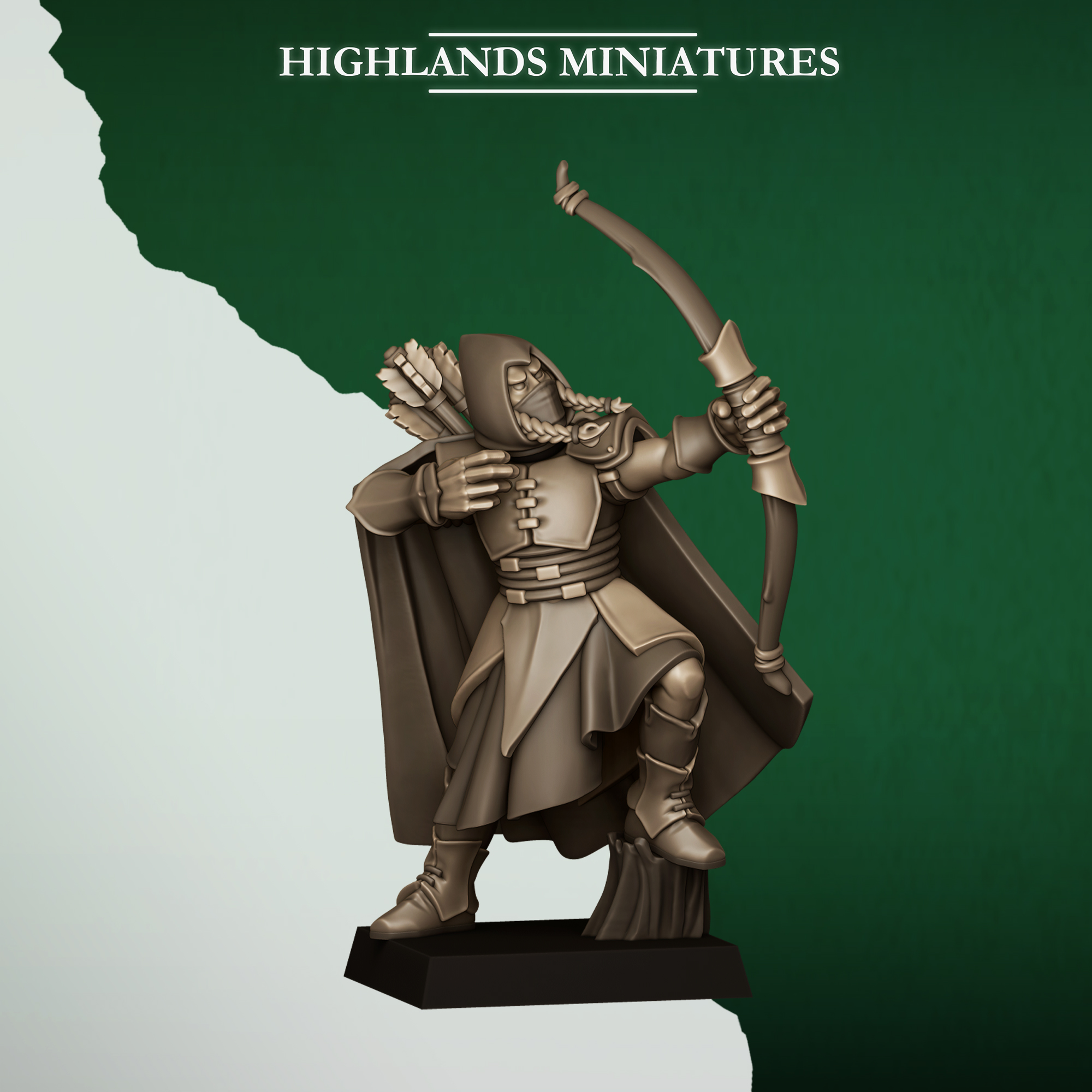 Feral Archers, Feral Elves - Highlands Miniatures - Image 14