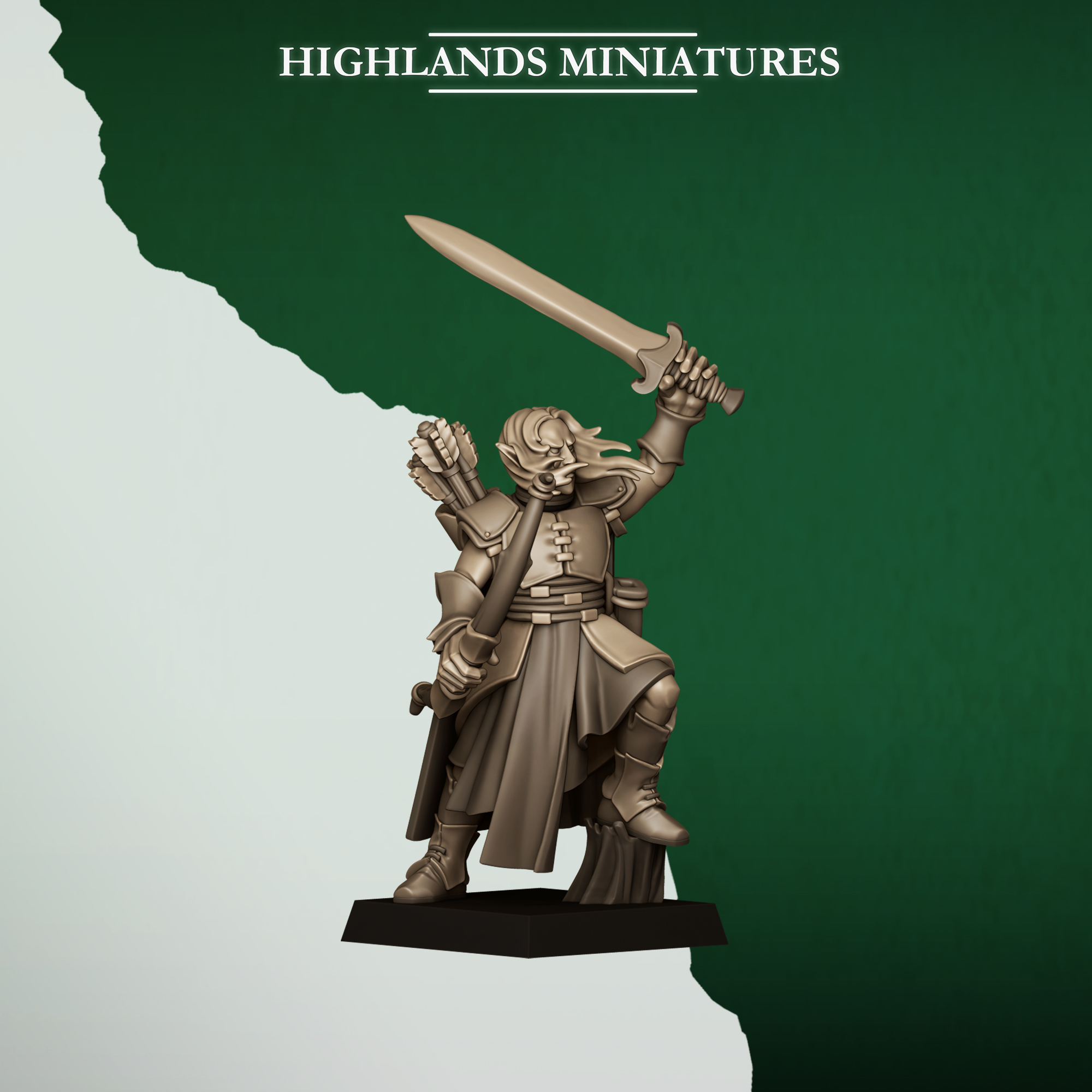 Feral Archers, Feral Elves - Highlands Miniatures - Image 4