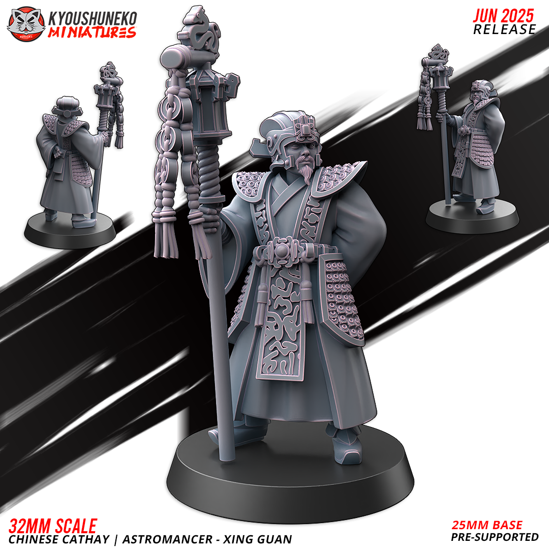 Astromancer Xing Guan, Chinese Cathay, Kyoushuneko Miniatures
