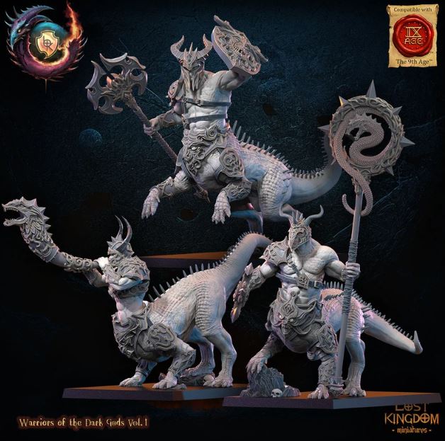 Feldrak Command Group, Warriors of the Dark Gods, Lost Kingdom - Image 3