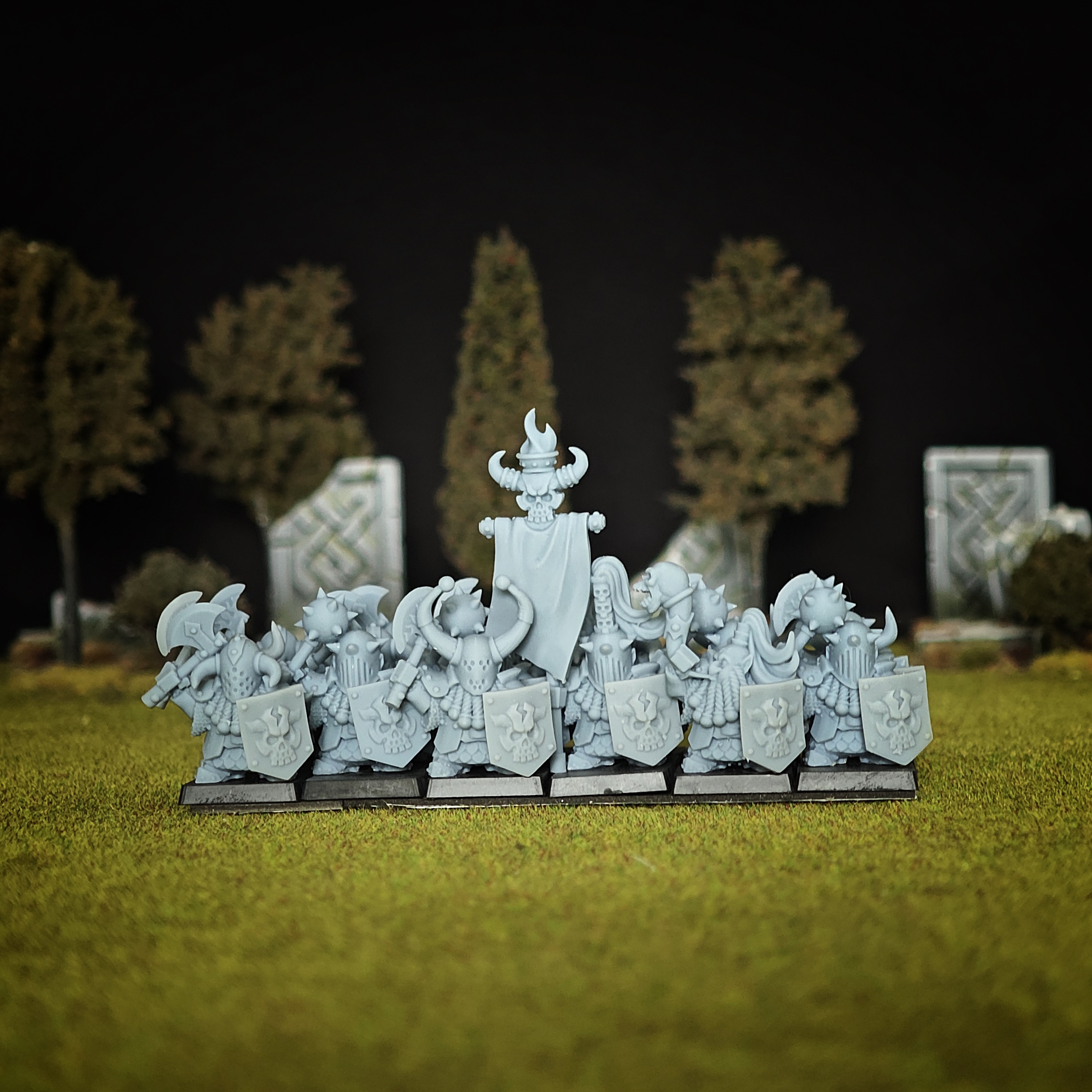 Infernal Dwarf Army Bundle 1, Infernal Dwarves - MoM Miniatures - Image 3