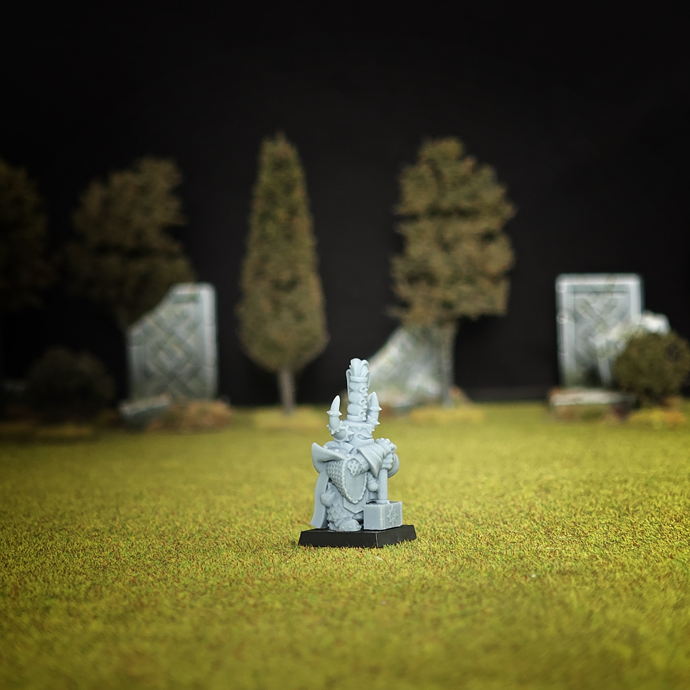 Infernal Lord, Old Infernal Dwarves - MoM Miniatures - Image 5