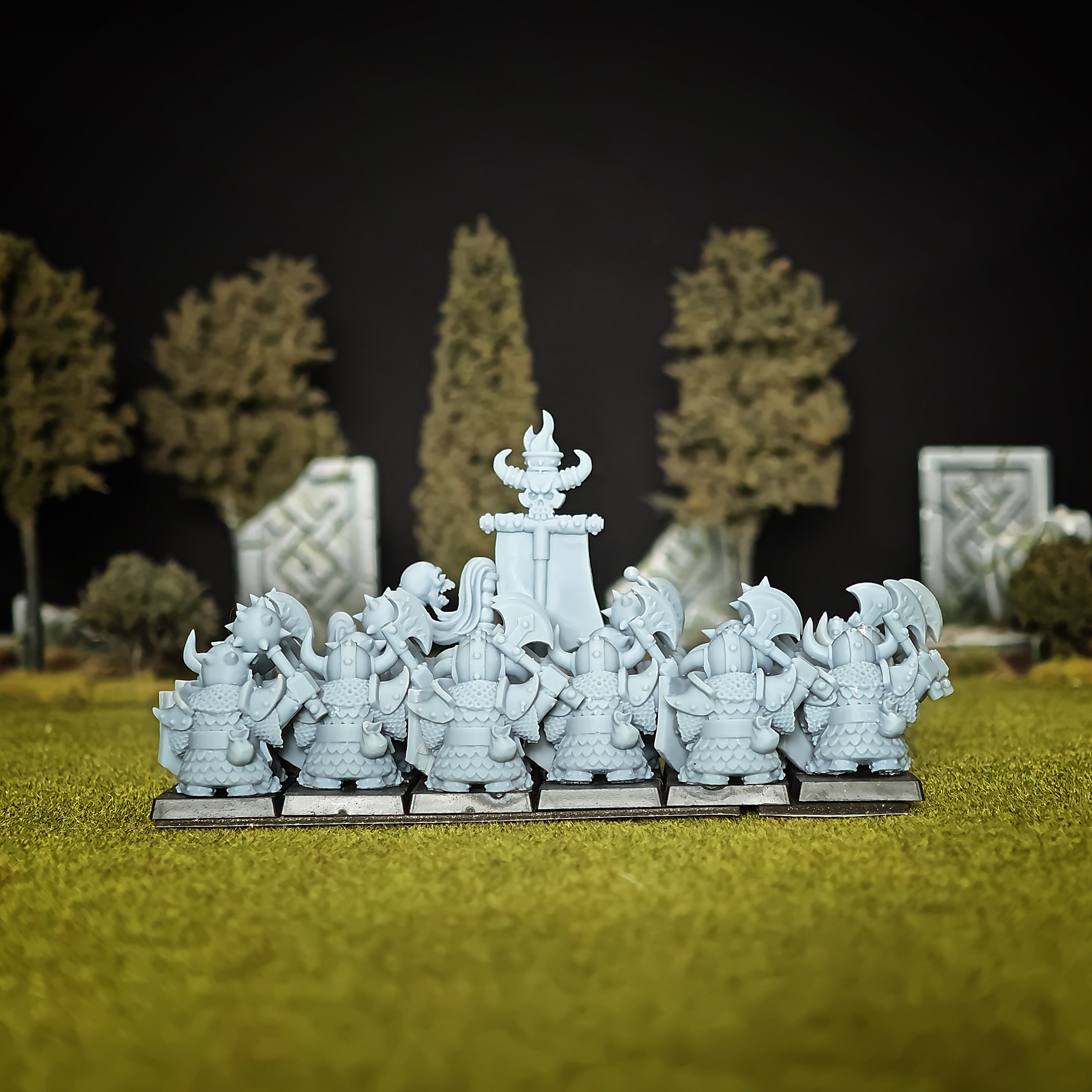 Infernal Dwarf Army Bundle 1, Infernal Dwarves - MoM Miniatures - Image 5