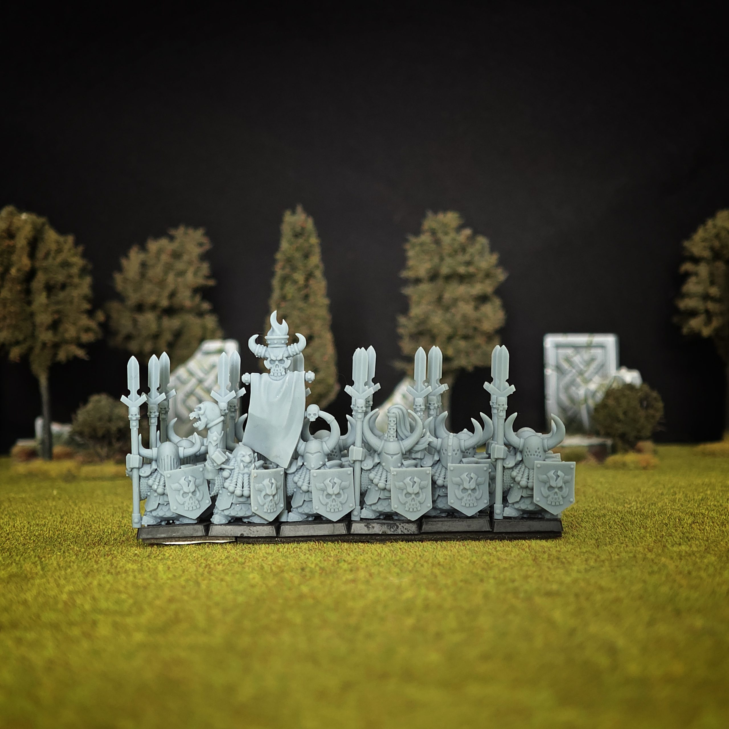 Infernal Dwarves Lancers, Old Infernal Dwarves - MoM Miniatures - Image 8