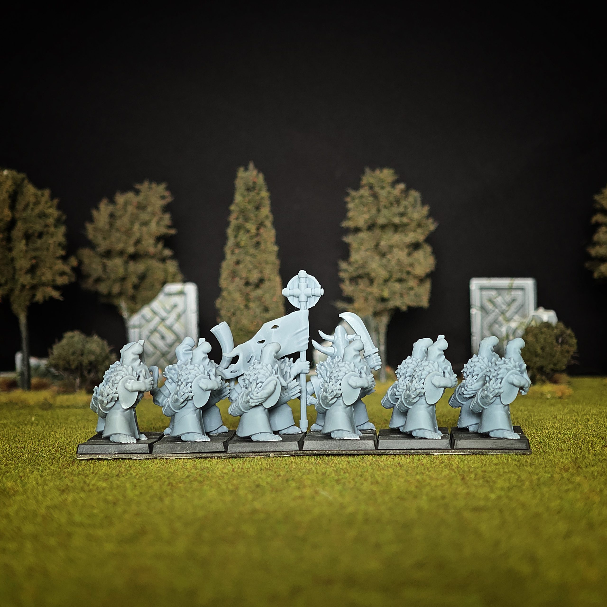 Hobgoblin Archers, Old Infernal Dwarves - MoM Miniatures - Image 4