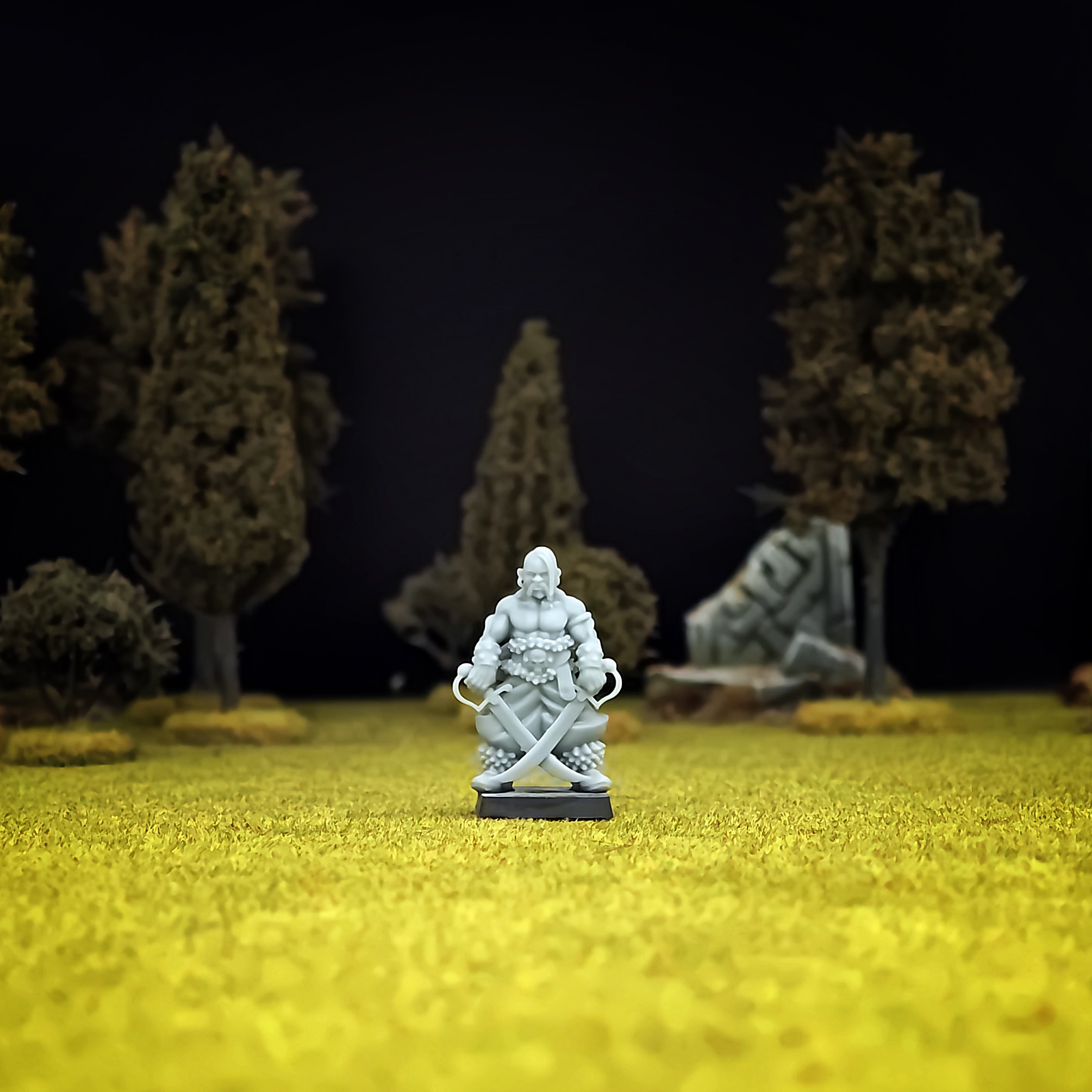 Ungol Champion, Steppes- MoM Miniatures - Image 3