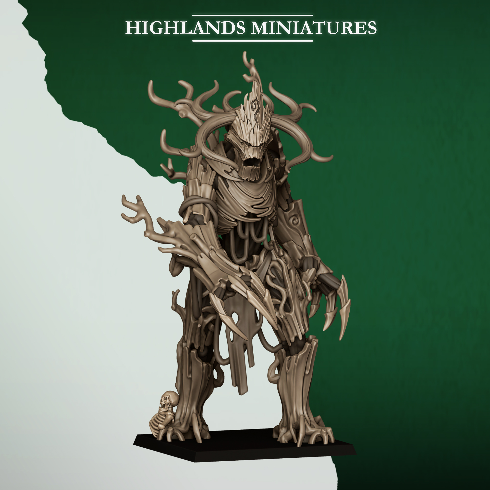 Giant Tree, Feral Elves - Highlands Miniatures