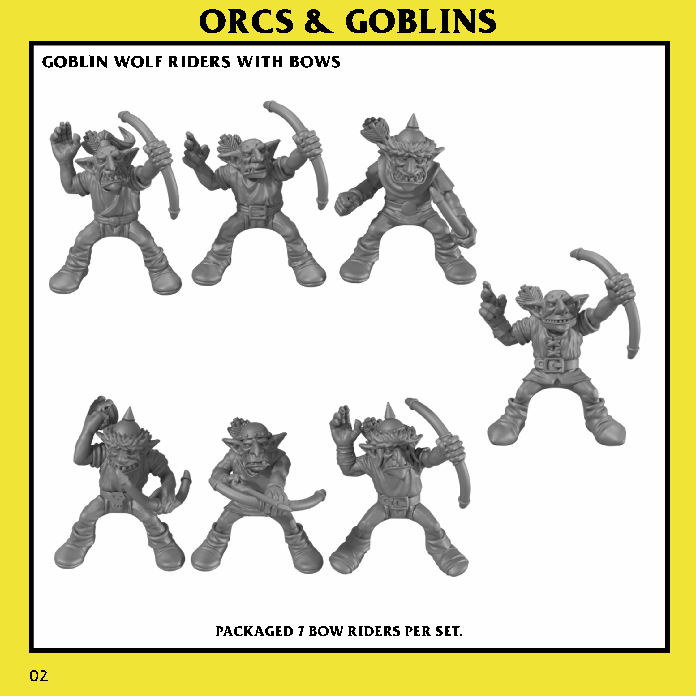 Goblin Wolf Riders Unit with Command Group – Orcs & Goblins | Monstrous Encounters - Image 4