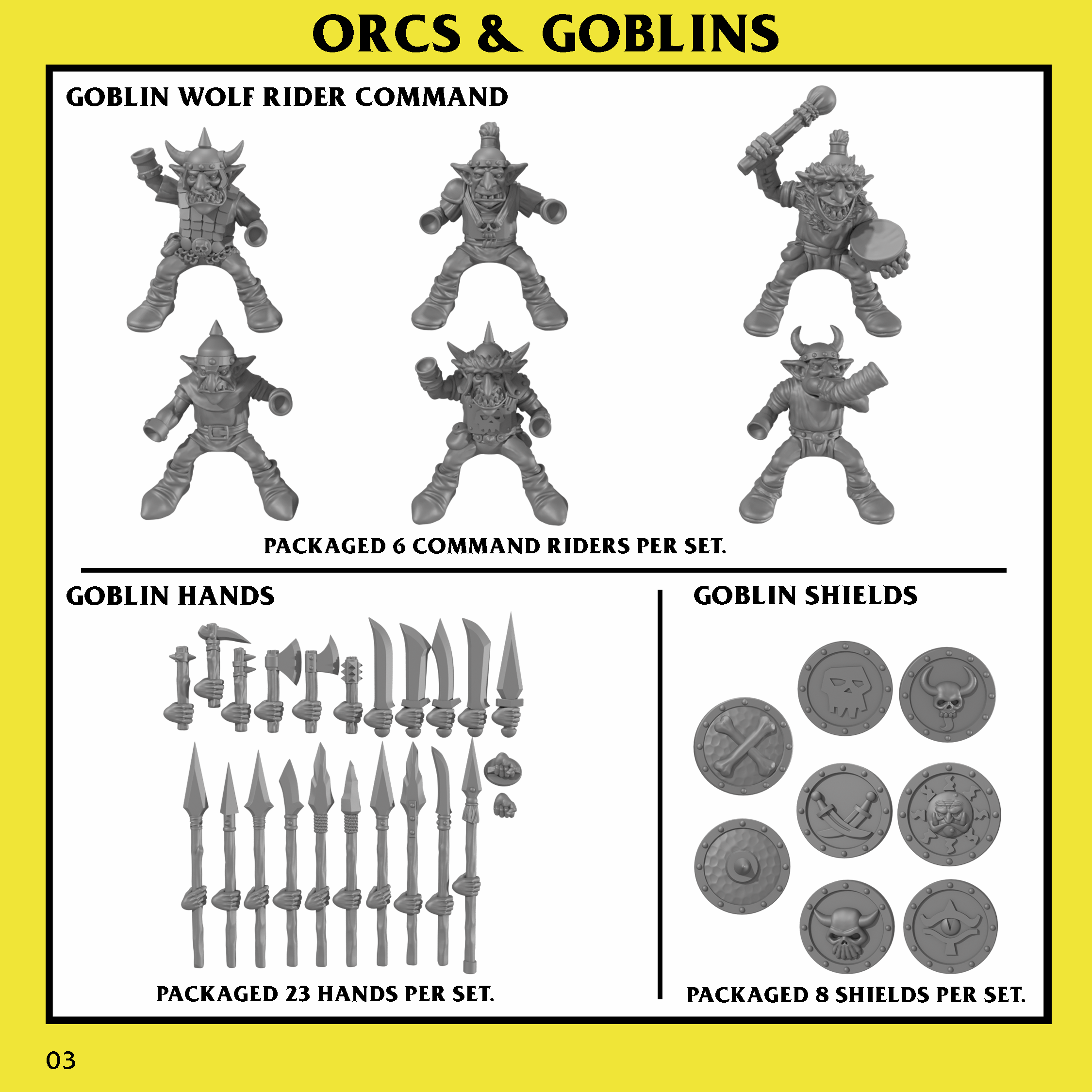 Goblin Wolf Riders Unit with Command Group – Orcs & Goblins | Monstrous Encounters - Image 5