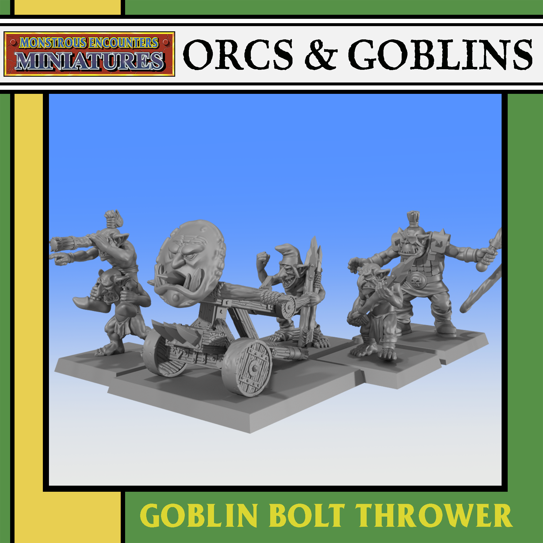 Goblin Bolt Thrower, Orcs and Goblins- Monstrous Encounters