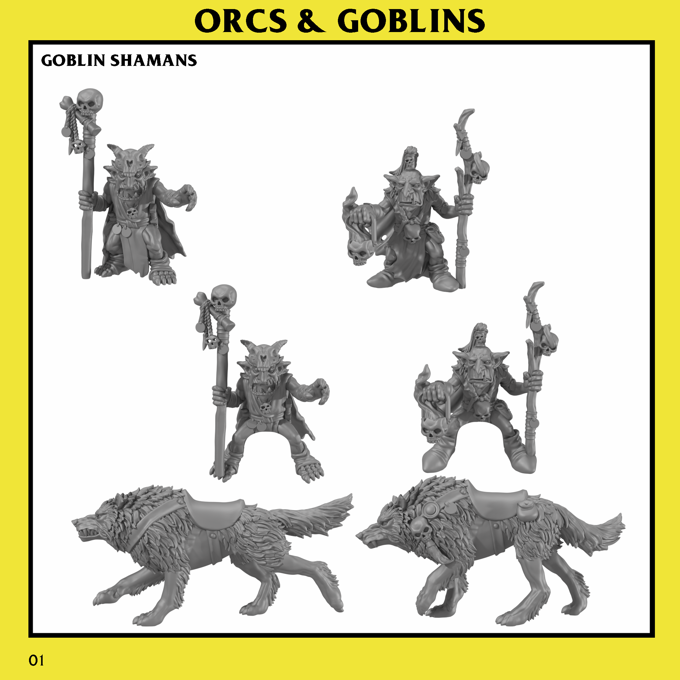 goblin shamans, orcs and goblins monstrous encounters