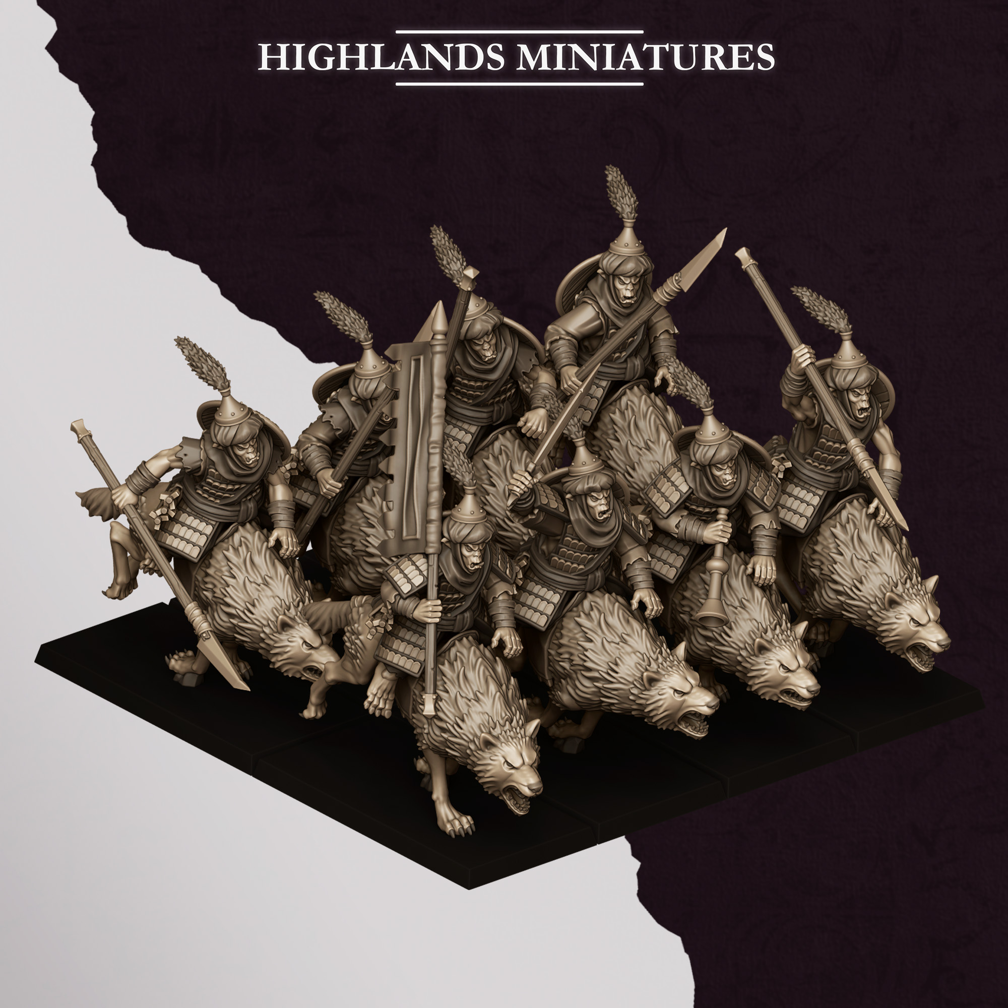 Hobgoblin Riders , Sons of Marduk - Highlands Miniatures - Image 3