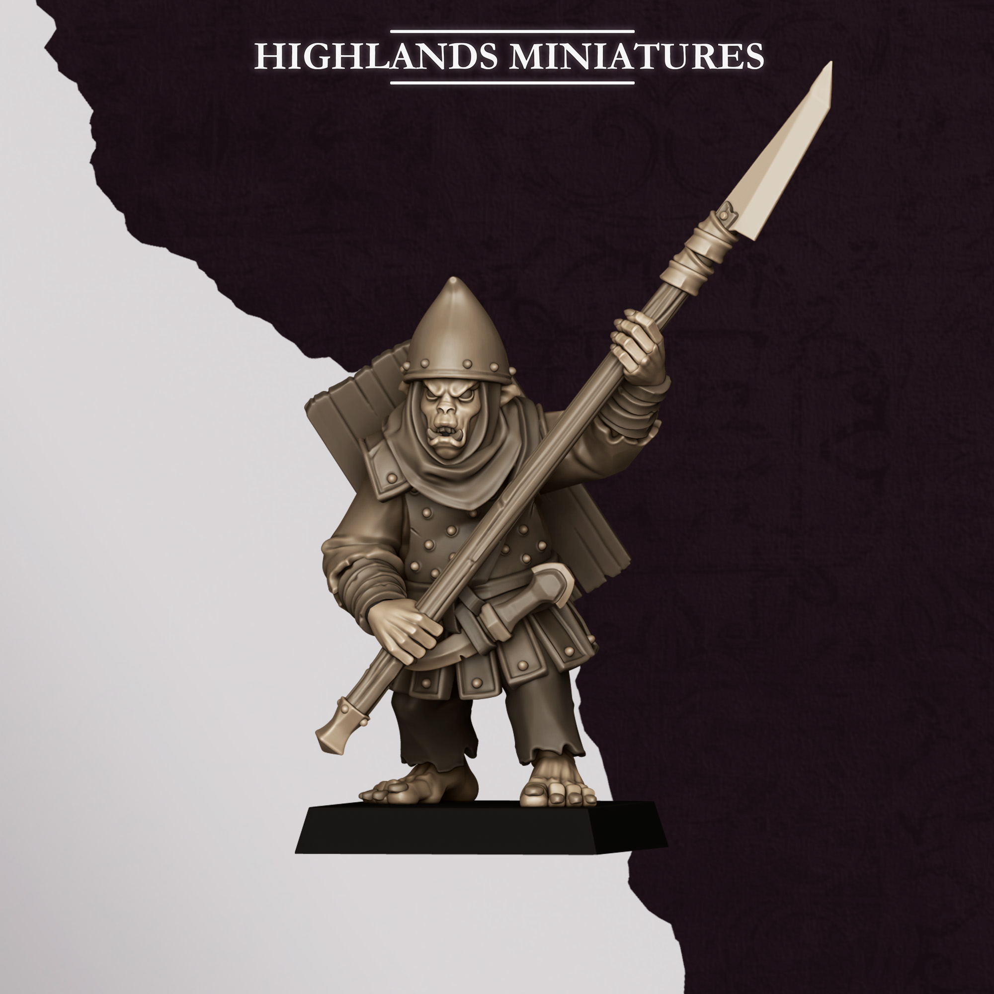 Hobgoblin Spearmen, Sons of Marduk- Highlands Miniatures - Image 4