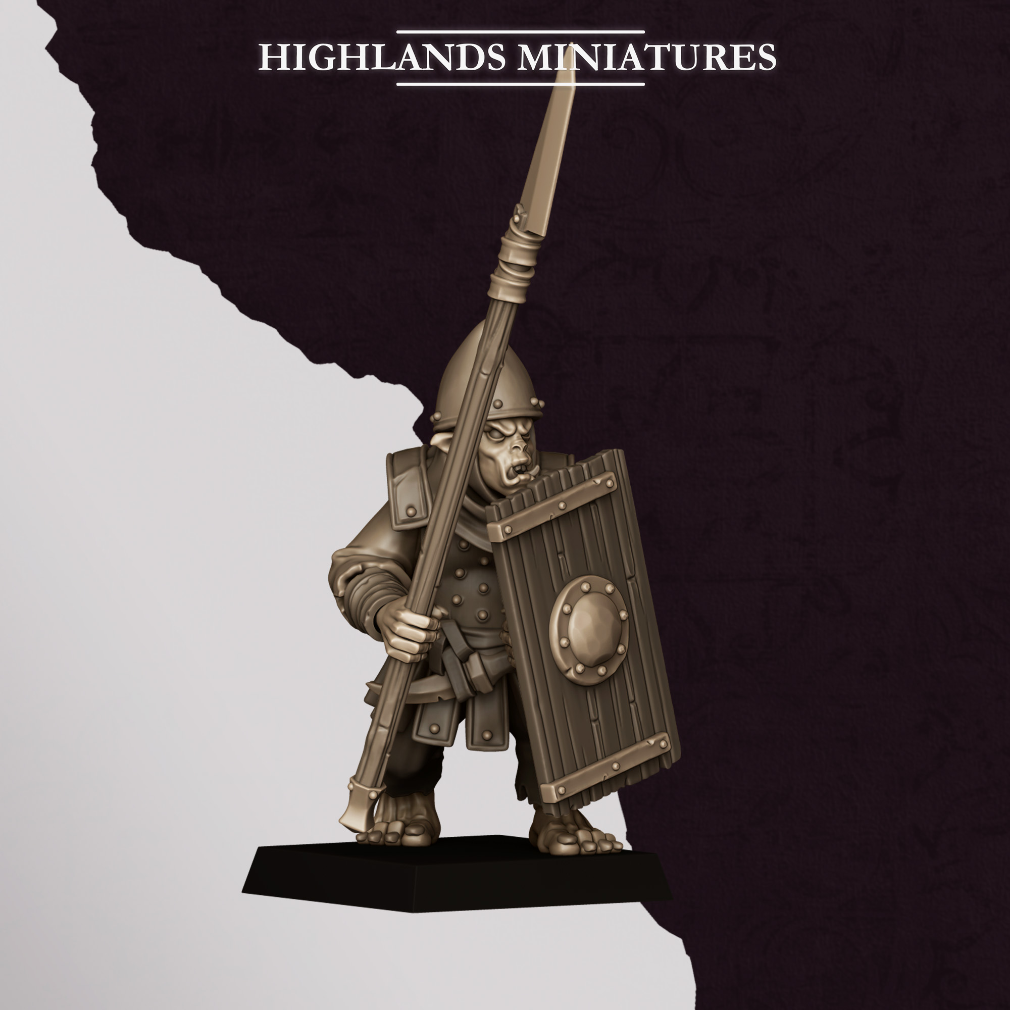 Hobgoblin Spearmen, Sons of Marduk- Highlands Miniatures - Image 5