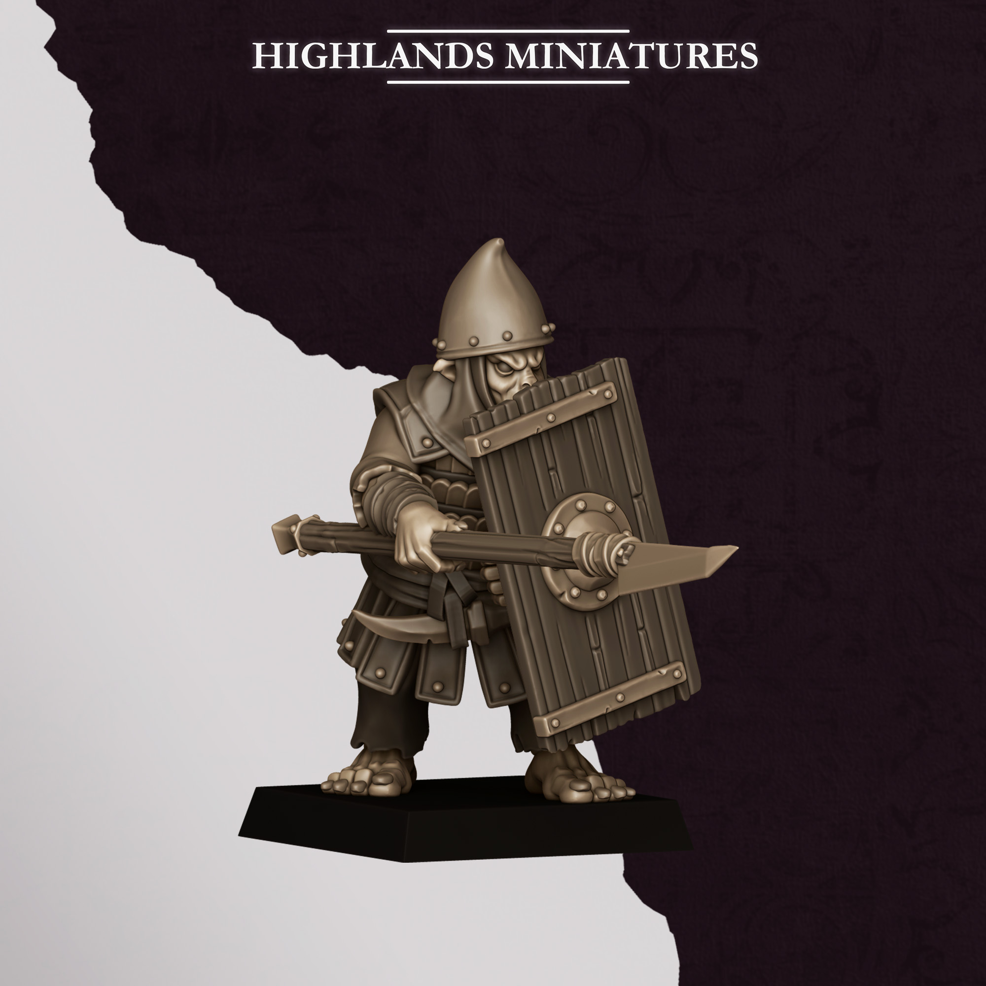 Hobgoblin Spearmen, Sons of Marduk- Highlands Miniatures - Image 6