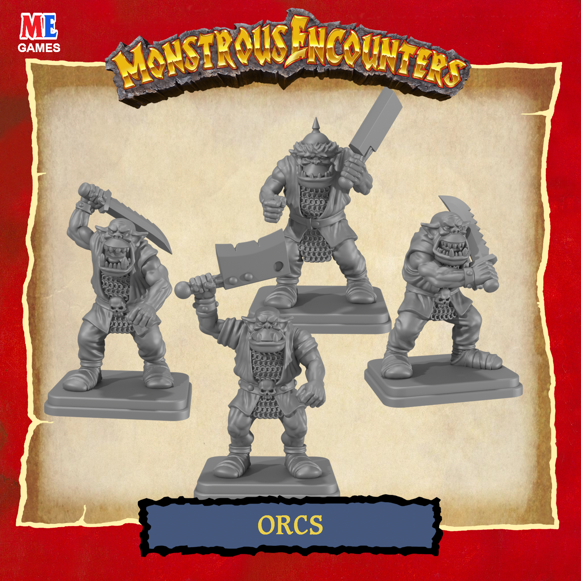 Classic Orcs (Remastered), HQ - Monstrous Encounters