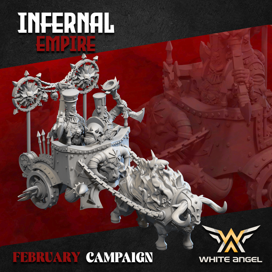 Infernal Chariot, Infernal Empire - White Angel Miniatures