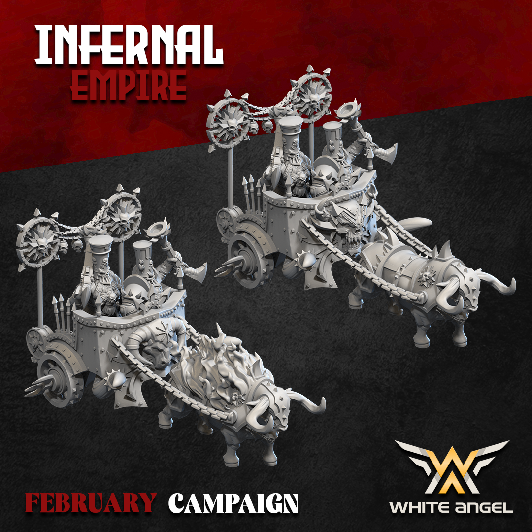 Infernal Chariot, Infernal Empire - White Angel Miniatures - Image 3