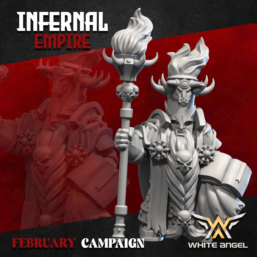 Infernal Emperor, Infernal Empire - White Angel Miniatures