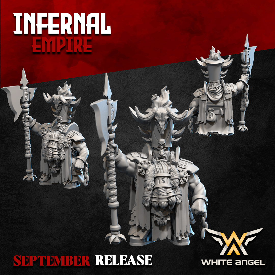 Infernal Acolyte, Infernal Empire, White Angel Miniatures - Image 3