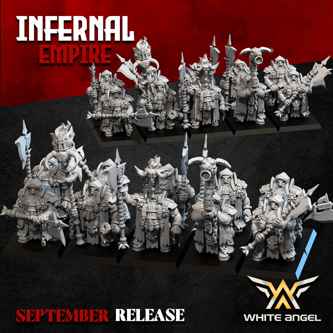 Infernal Acolyte, Infernal Empire, White Angel Miniatures