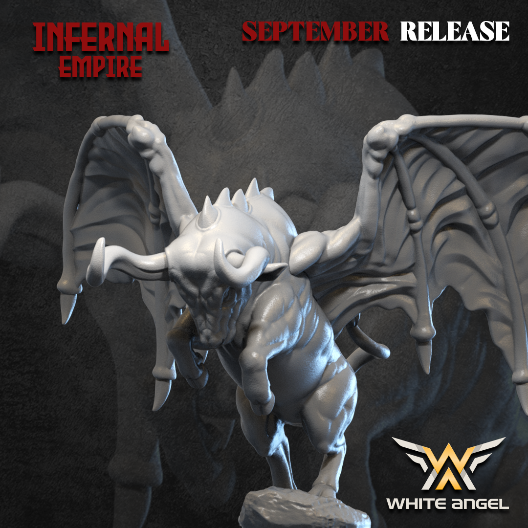 Infernal Bull, Infernal Empire - White Angel Miniatures
