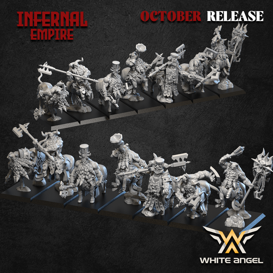 Infernal Centaur, Infernal Empire - White Angel Miniatures