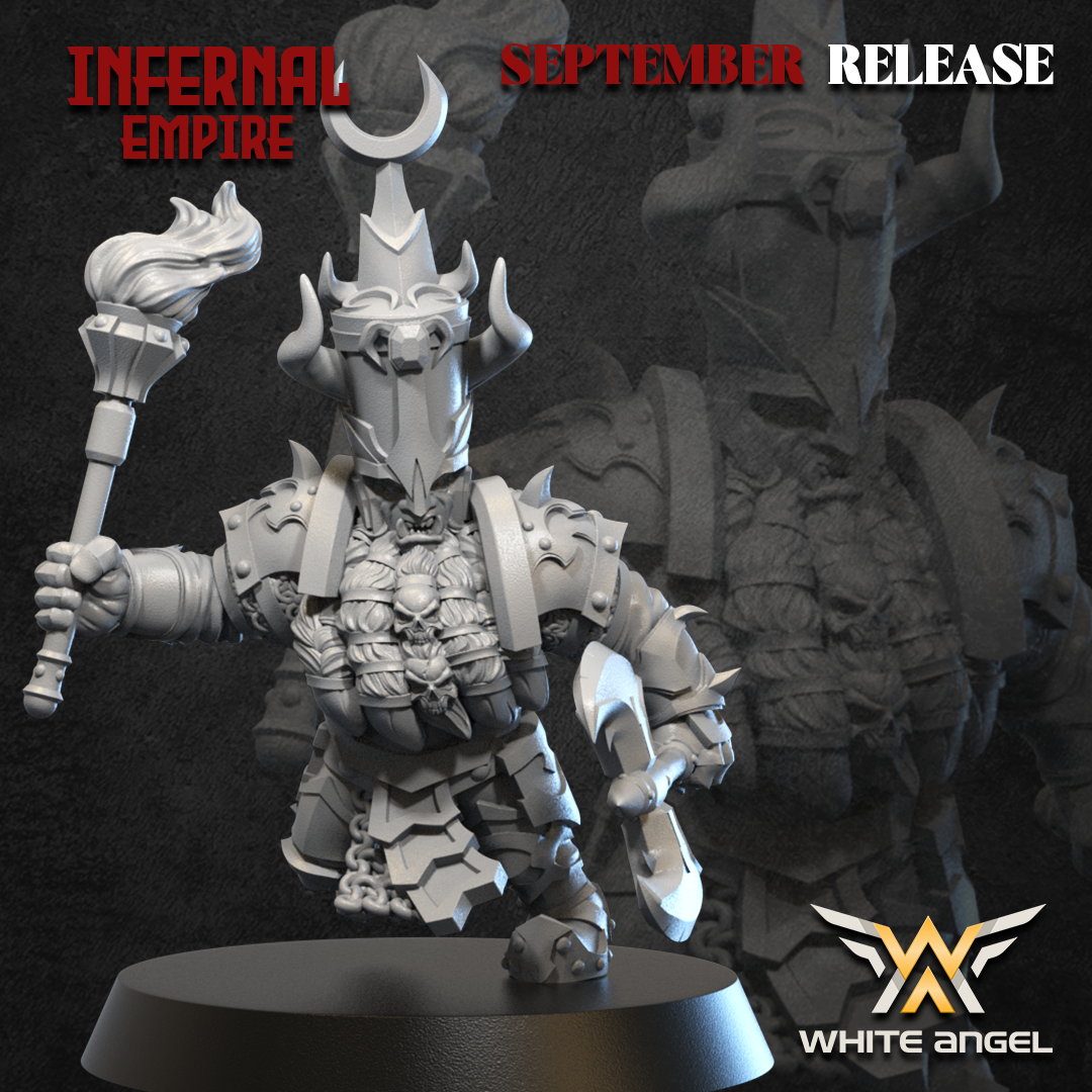 Infernal Commander, Infernal Empire - White Angel Miniatures