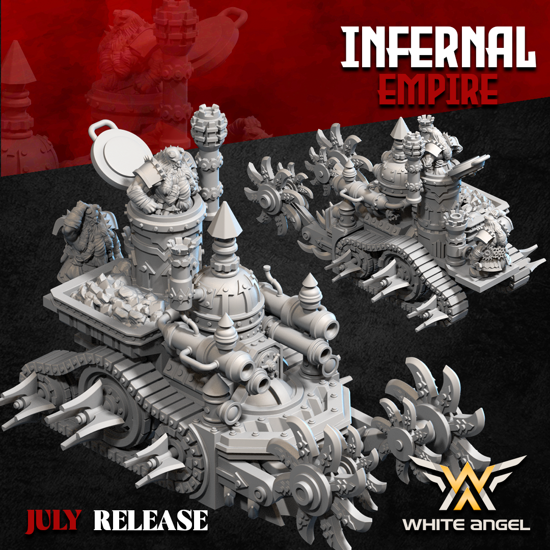 Infernal Demon Machine, Infernal Empire - White Angel Miniatures - Image 3