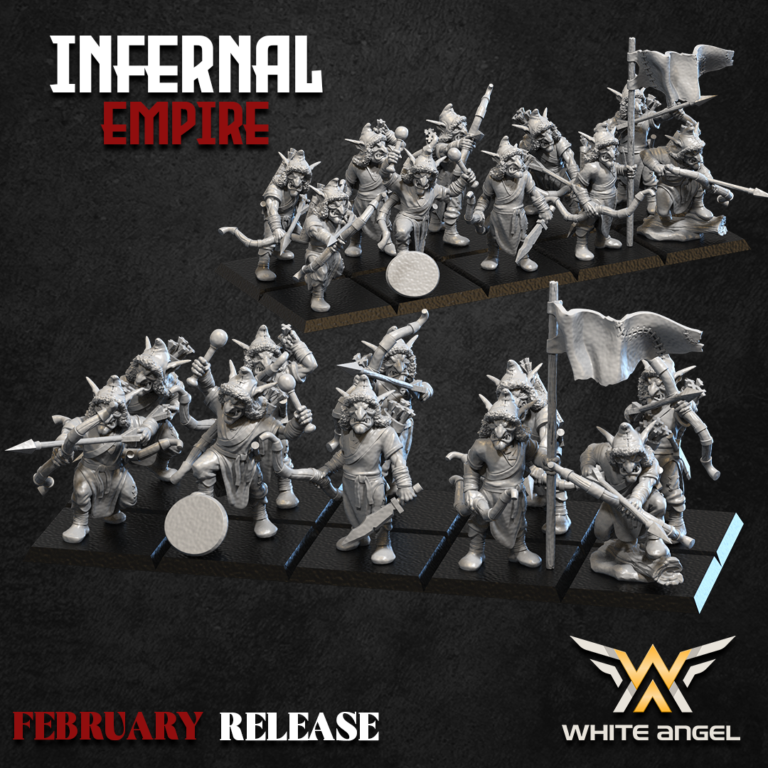 Infernal Goblin Arrow, Infernal Empire, White Angel Miniatures